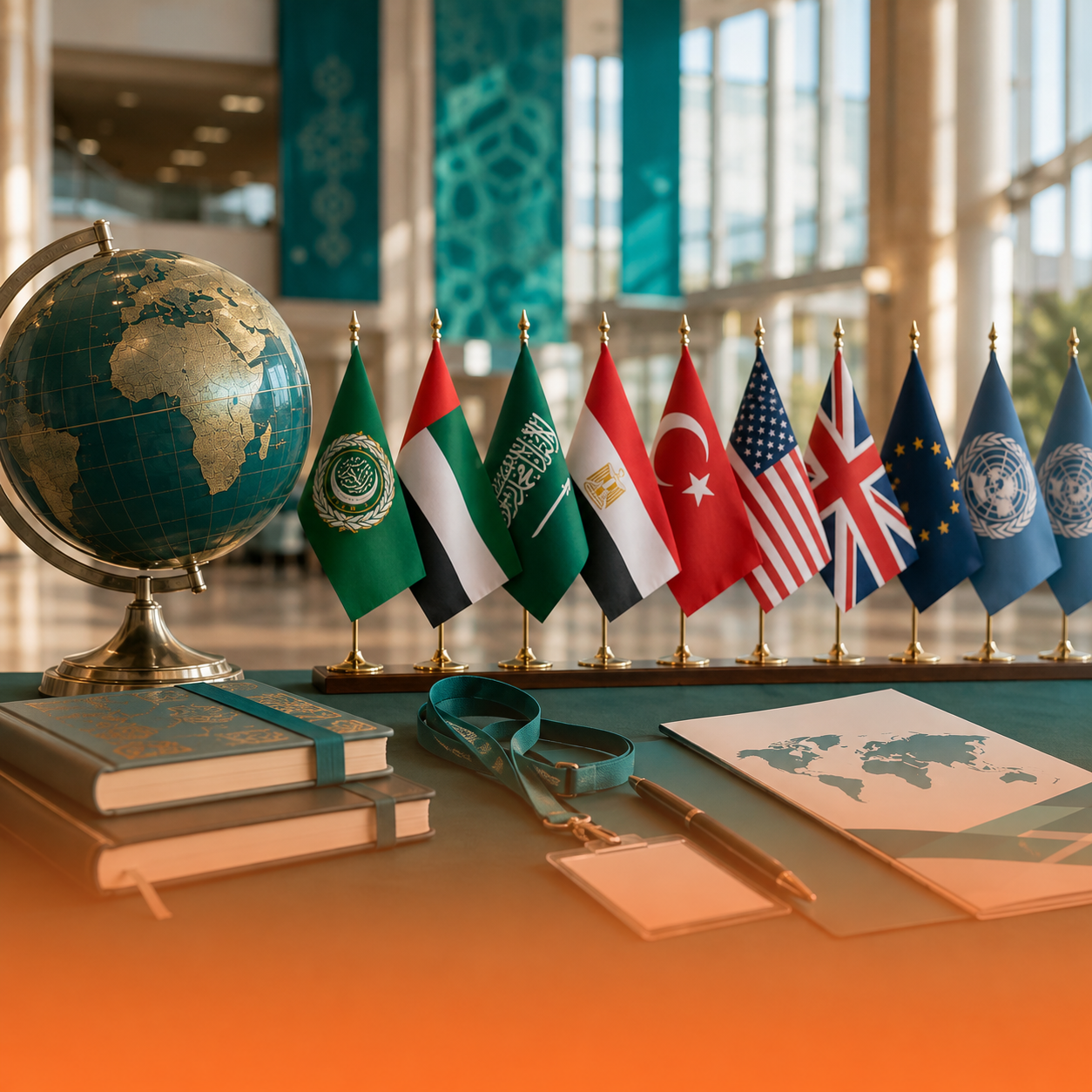المشاركة في الأنشطة الطلابية العربية والعالمية.