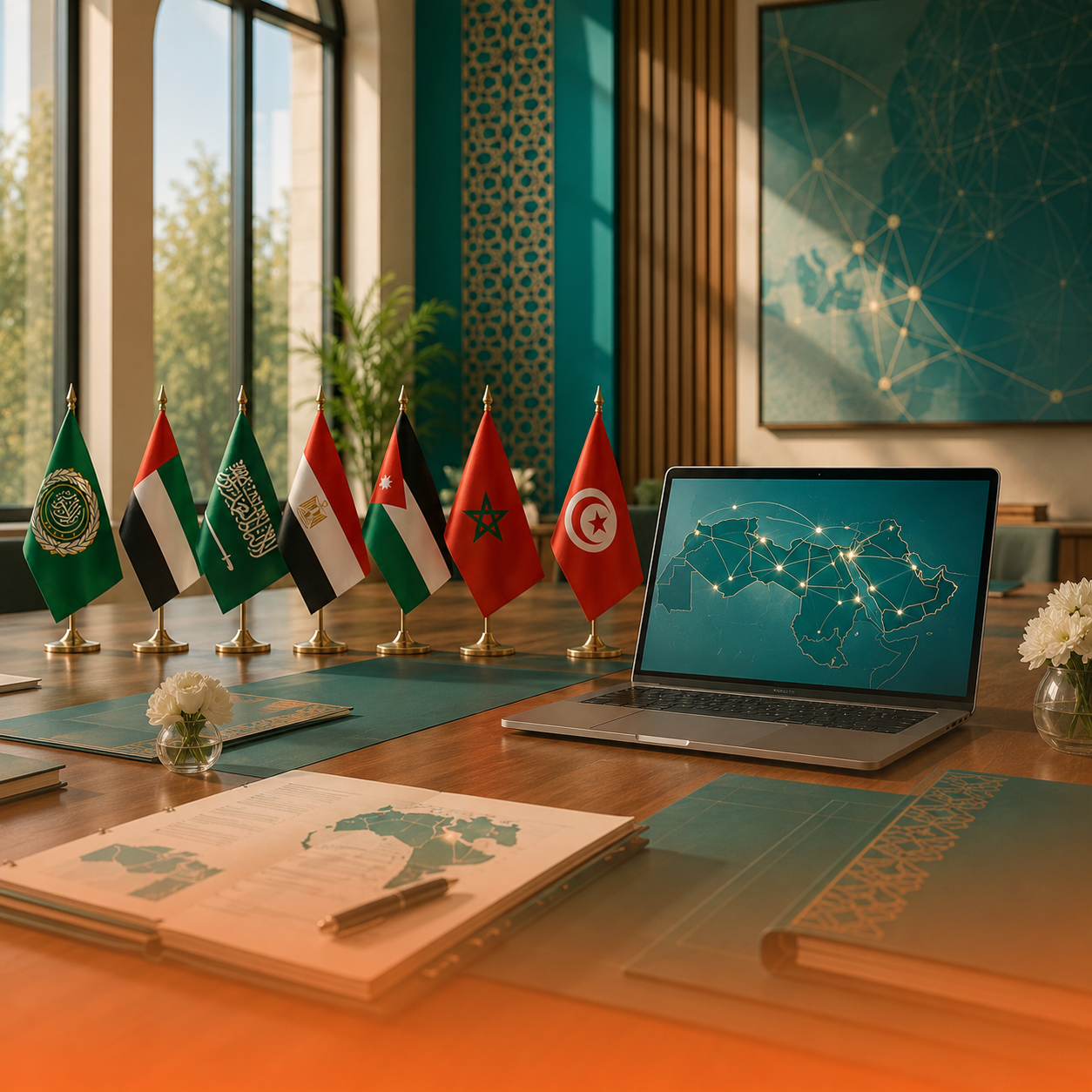 فتح قنوات التواصل والتعاون الأكاديمي مع الجامعات العربية وكلياتها المناظرة وكذلك المؤسسات العربية التعليمية المهتمة بشؤون العمل العربي المشترك في مجال التعليم العالي وتدريب الطالب العربي.